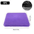 Gel Seat Cushion Summer Breathable Honeycomb Design For Pressure Relief Back Tailbone Pain - Home Office Wheelchair Chair Cars