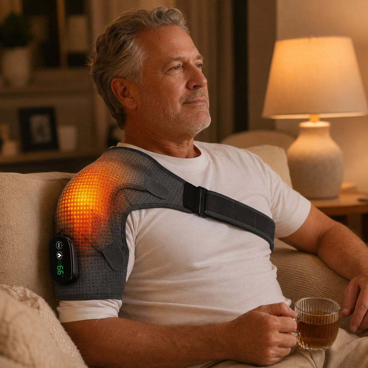 ShoulderEase Pro™ Heated Shoulder Support Brace