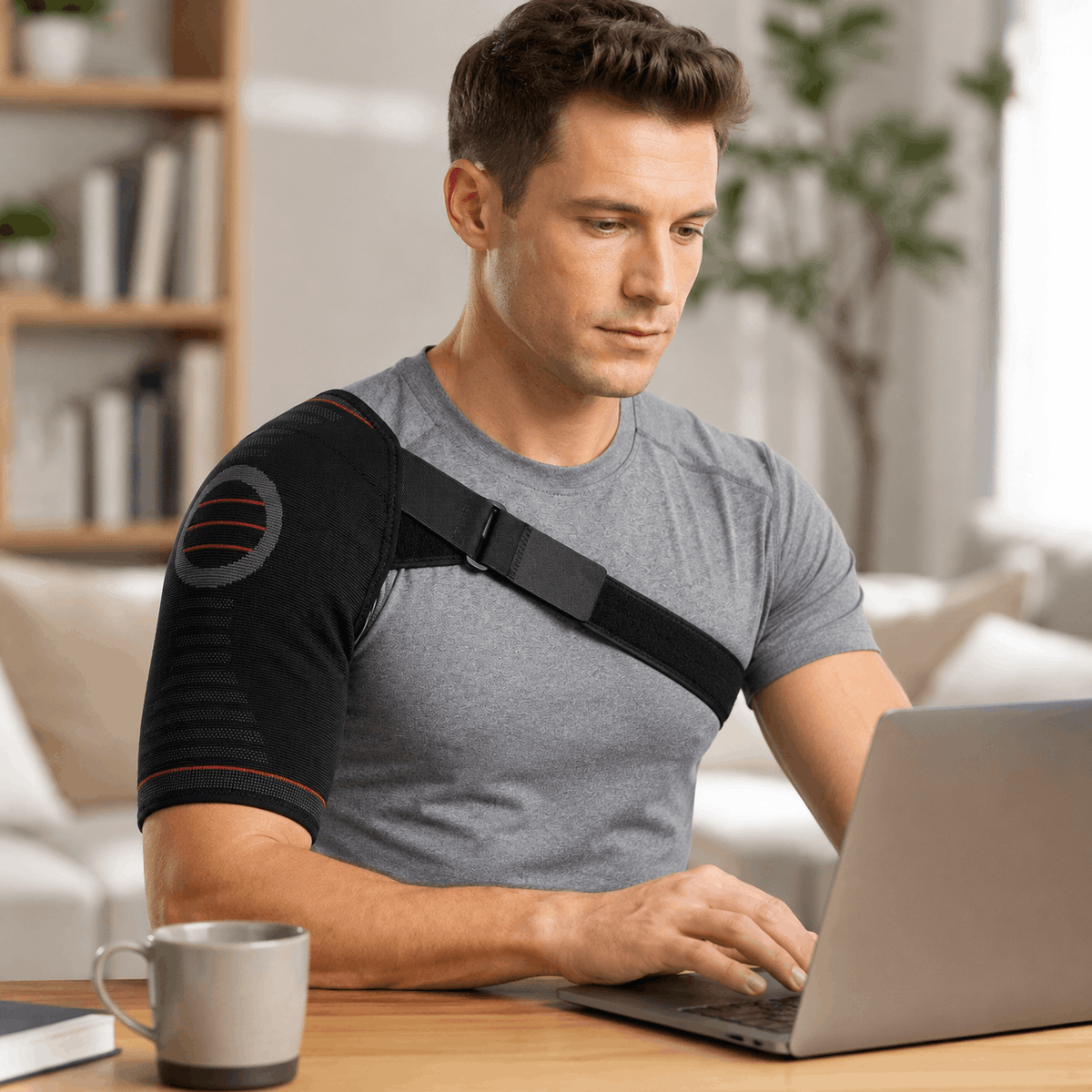 ShoulderGuard Pro™ Adjustable Shoulder Support Brace