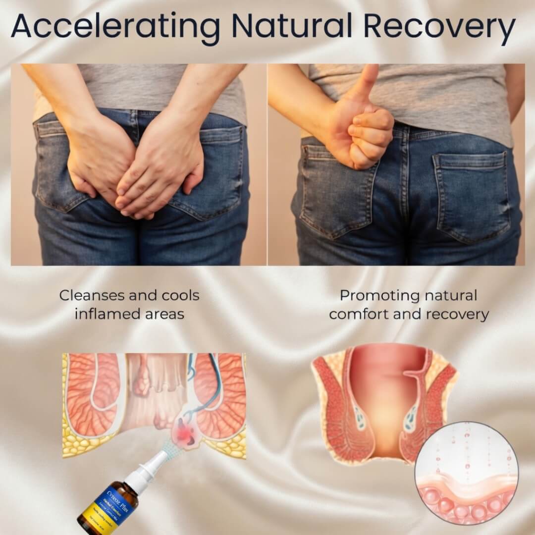 Aarenzza Cvreoz Plus™ Herbal Comfort Spray bottle with botanical ingredients, designed for soothing and refreshing comfort.