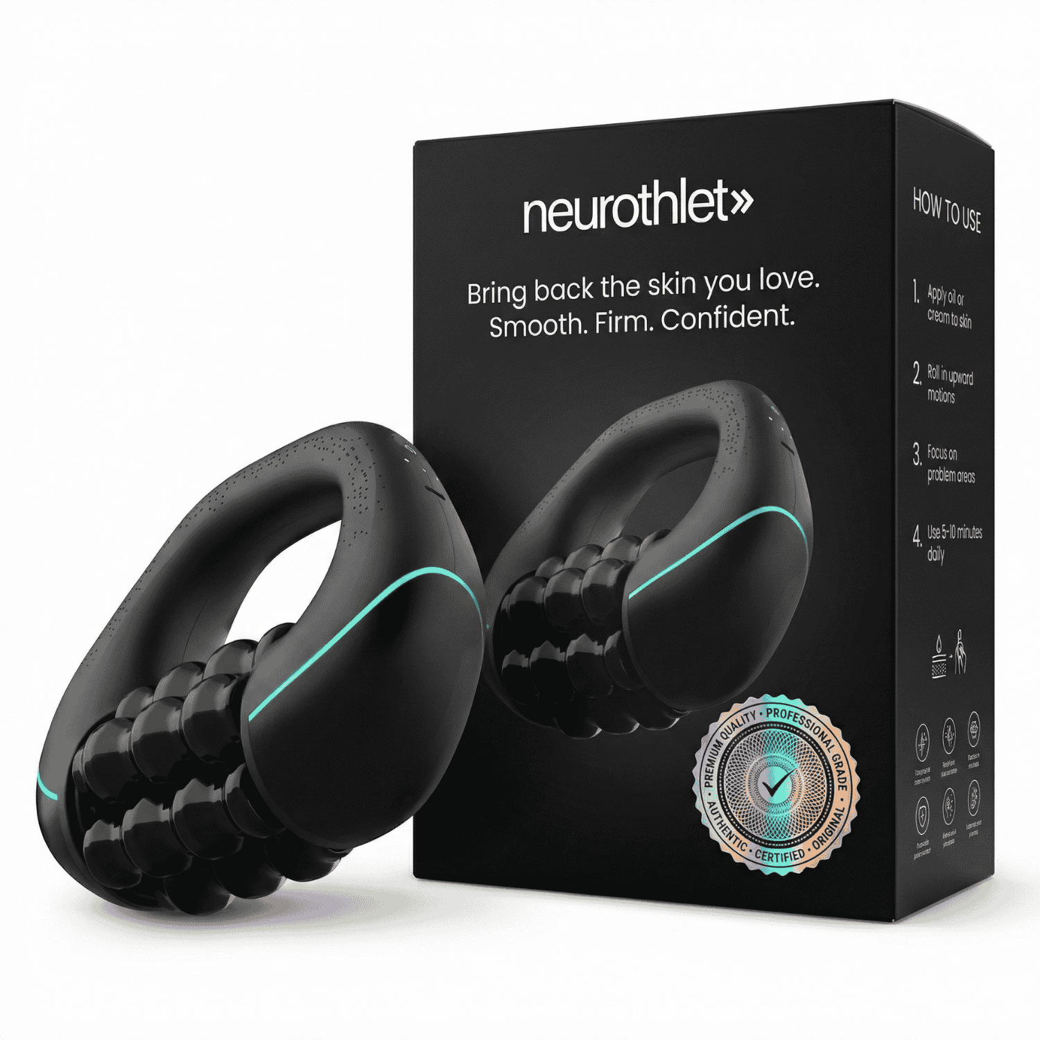 Arenzza Neurothlet Rollshaper showing flexible, ergonomic roll shaper for muscle compression and recovery on a neutral background.