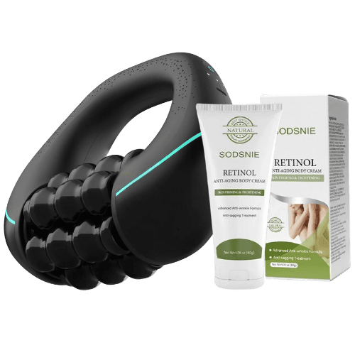 Arenzza Neurothlet Rollshaper, flexible foam roller for muscle recovery, shown in black with textured surface.