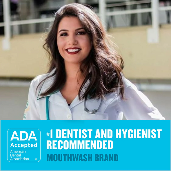 Unpree™ NEW TEETH Mouthwash by Aurenza Shop, clear bottle showing mint-flavored mouthwash for oral health and fresh breath.