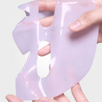 Box of four pink Aurenza Shop Deep Collagen Gel Masks for facial skincare, with soothing and hydrating properties.