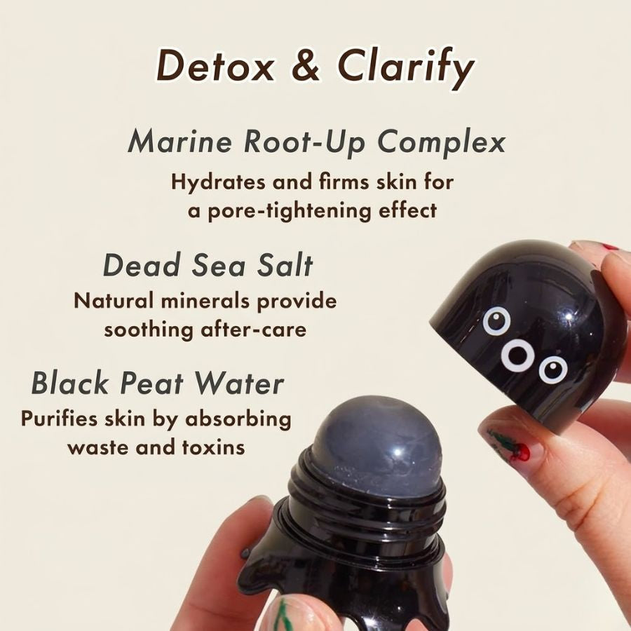 Aurenza DermalSweep Micro-Extraction Balm jar showing the product label and packaging for skincare treatment.