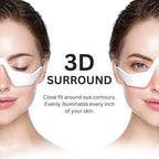 LumiLift™ Eye Perfector by Aurenza Shop showing a sleek, silver eye massager device for reducing puffiness and dark circles