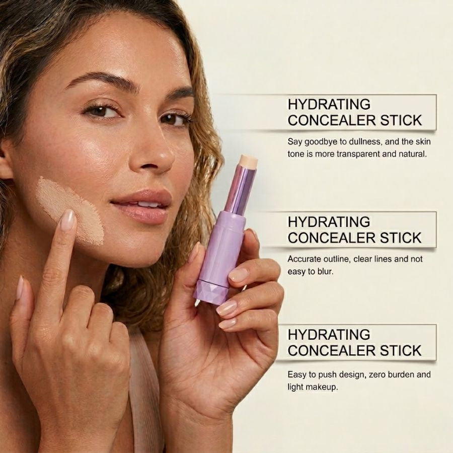 Aurenza Shop Stick Energy Duo with Shape Tape Concealer Stick and brush for flawless coverage and precise application.