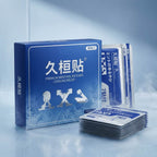 Japanese Pain Patches by Aurenza Shop, high absorption glucosamine, chondroitin, and herbal ingredients, shown in packaging.
