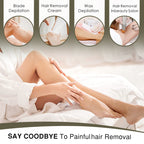 Pink reusable crystal hair remover from Aurenza Shop, compact and easy-to-use for gentle hair removal.