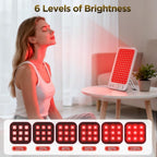 Aurenza DeepTherapy™ 660/850 System with control unit, display, and accessories for pain relief and muscle therapy.