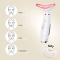 White 7-in-1 facial toning and rejuvenation galvanic sculptor by Aurenza Shop for skin firming and rejuvenation.