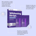 Aurenza Purple Teeth Whitening Strips and Removal Gel for improved dental whitening and brighter smile.