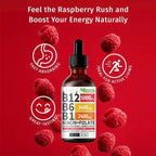Aurenza Shop Vitamin B12 5-in-1 Complex bottles, showing the supplement packaging with colorful labels and branding.