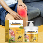 Aurenza Bee Venom Joint Pain Relief Cream jar showing label, designed for joint and bone pain relief for men and women.