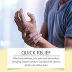 Aurenza Bee Venom Joint Pain Relief Cream for men and women, featuring a tube of cream for joint and bone pain relief.