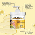 Aurenza Bee Venom joint pain relief cream for men and women, showing the tube of joint and bone cream with bee venom formula.