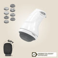 Aurenza Shop SkinHaven Body Sculptor showing a sleek, black handheld device for body contouring and sculpting.
