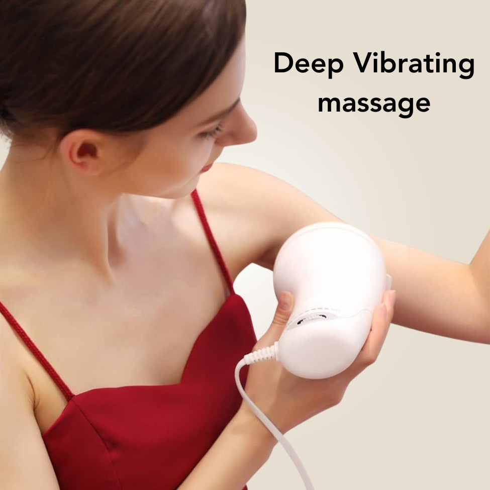 Aurenza Shop The SkinHaven Body Sculptor, compact device for body shaping and contouring, shown in a close-up image.