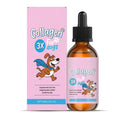 Aurenza Shop 1/3/5-piece dog collagen drops for coat and skin care, natural supplement in drop bottles for dogs.