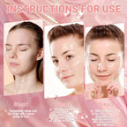 Aurenza Collagen Overnight Peel-Off Facial Mask for skin renewal and deep hydration, shown in its black peel-off mask form on a white background.