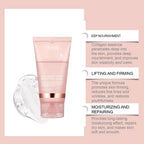 Aurenza Collagen Overnight Peel-Off Facial Mask for skin renewal and deep hydration, shown in the image.