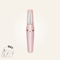 Aurenza SpaSculpt Pro Pedicure and Callus Remover device with ergonomic design and power button for at-home foot care.