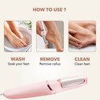 Aurenza SpaSculpt Pro Pedicure and Callus Remover device with ergonomic design and digital display for smooth, healthy feet.