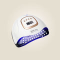 Aurenza Shop professional UV LED nail lamp 380W for curing gel nails, featuring a sleek design and multiple curing slots.
