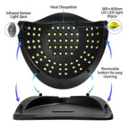 Aurenza Shop professional UV LED nail lamp with 380W power, featuring a sleek design for quick, even nail curing.