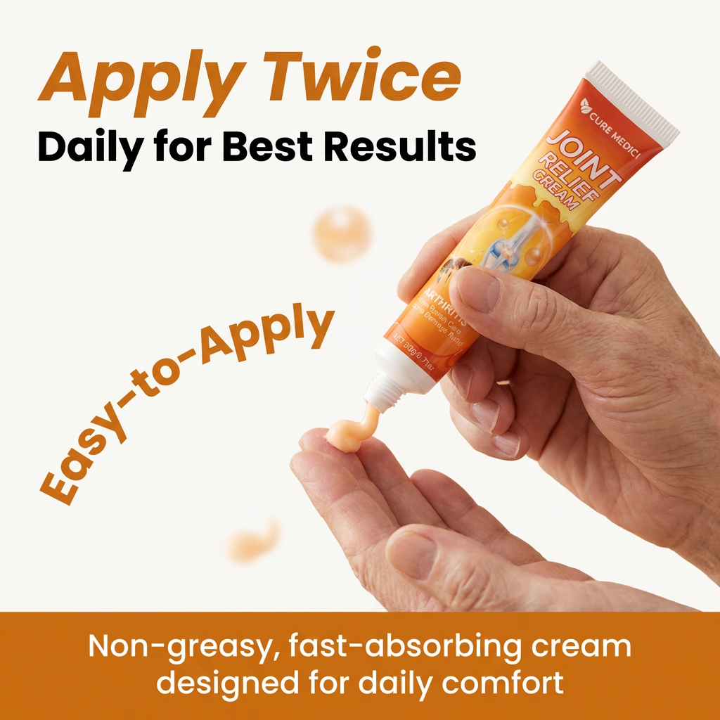Aurenza Shop joint relief cream jar with a white lid and label, designed to soothe and support joint comfort.