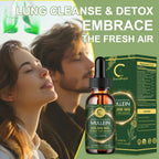 Aurenza Shop Mullein Drops in two bottles, designed for lung cleanse and immune boost, for fast respiratory relief.
