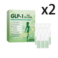 Two boxes of Aurenza Shop Glp-1 Moringa Diet Drops for boosting metabolism and gut health, 7x1ml bottles.