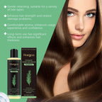 Aurenza Shop Hoegoa Rosemary Hair Shampoo and Hair Oil set for volumizing, thickening, strengthening, and oil control.