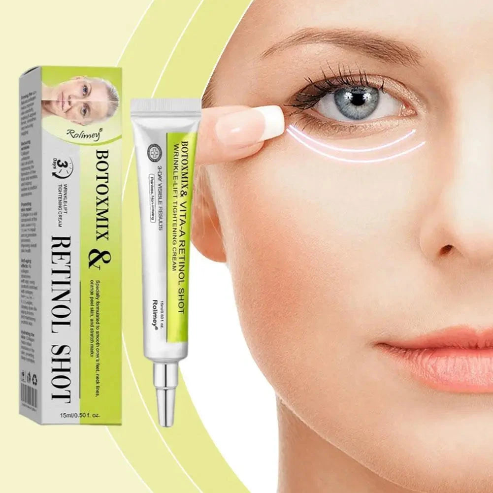 Aurenza Shop anti-aging night cream jar showing smooth, hydrating formula designed to reduce wrinkles and improve skin firmness.