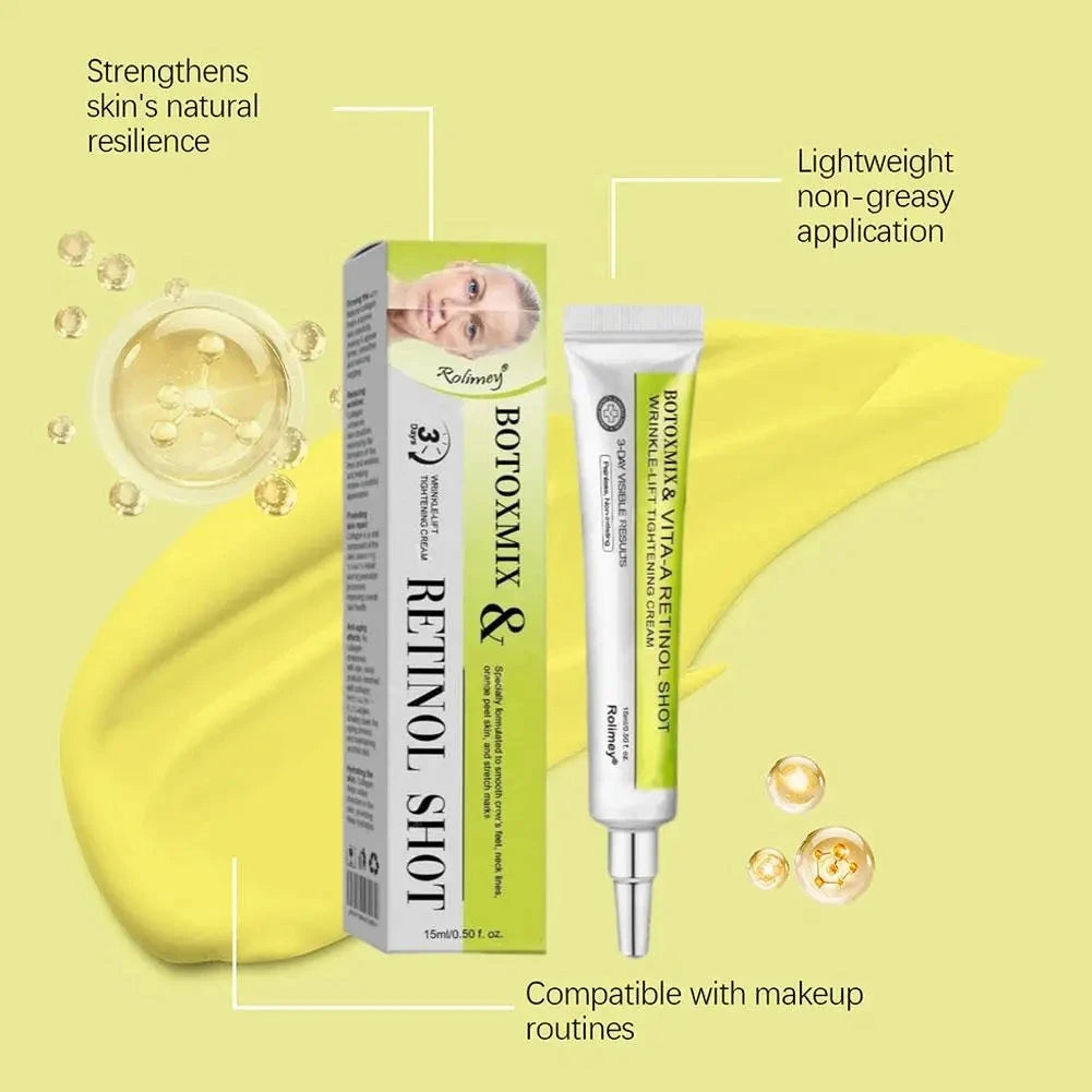 Aurenza Shop anti-aging night cream jar with smooth, hydrating formula for wrinkle smoothing and skin firming.