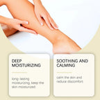 Aurenza Cyperus Rotundus Hair Removal Care Oil in a 60ml box, moisturizing, smoothing, and reducing redness on legs and arms.