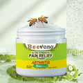 Aurenza Shop Bee Venom Joint and Bone Therapy Advanced Cream jar with a white lid, designed for beauty and joint relief.