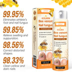Aurenza Shop Unpree™ Kolirin Bee Venom Nail Fungus Spray bottle with product label for nail fungus treatment and repair.