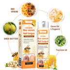 Aurenza Shop Unpree™ Kolirin Bee Venom Nail Fungus Spray for fixing nail problems, featuring a sleek spray bottle with product label.