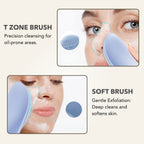 Black Aurenza ThermaLift 5-in-1 facial sculptor and cleanser device with multiple attachments for skincare.