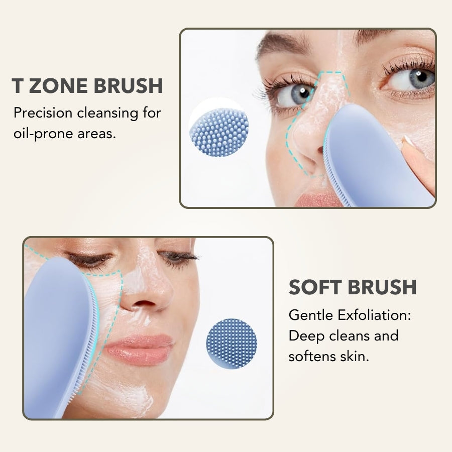 Black Aurenza ThermaLift 5-in-1 facial sculptor and cleanser device with multiple attachments for skincare.