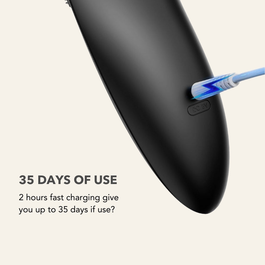 Aurenza ThermaLift 5-in-1 facial sculptor and cleanser device in black, showing its sleek design and multiple treatment heads.