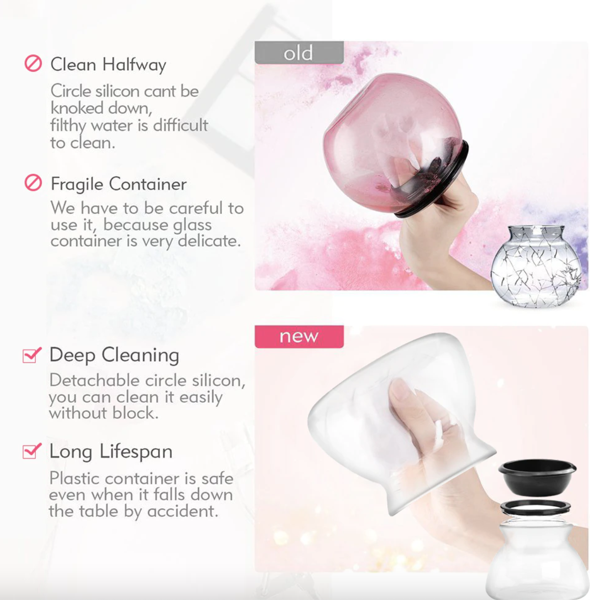 Black Makeup Brush Cleaner by Aurenza Shop, shown in a sleek container, designed for cleaning and maintaining makeup brushes.