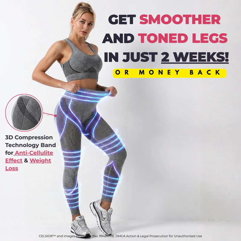Black high-waisted yoga tights with hip-lifting design, elastic material, and quick-drying fabric by Aurenza Shop.