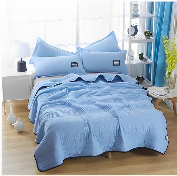 Pink ICE COOLING CALMING BLANKET by Aurenza Shop, double size 200x150 cm, soft and soothing for relaxation.