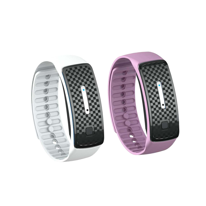 Blue WIMAID Matteo Ultrasonic Body Shape Wristband Pro for body care, shown on a plain background.