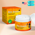 Aurenza Shop Bee Venom Cream jar with a white lid and label, showcasing the skincare product in a clear container.