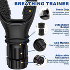 Aurenza Shop Breathing Trainer Lung Flexer for increasing lung capacity, featuring adjustable resistance and durable fitness design.