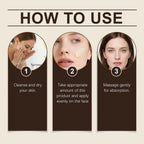 Aurenza Shop anti-wrinkle cream bottles, 60g each, showing smooth skin and youthful face on the product packaging.