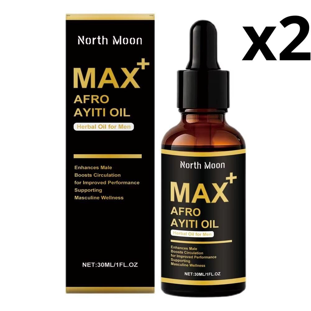 30ml Aurenza Shop herbal African Ayi Oil for men, natural massage essence for body relaxation and skin nourishment.